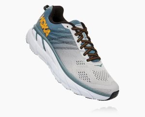 Hoka One One Men's Clifton 6 Running Shoes Grey - AU ZTGX